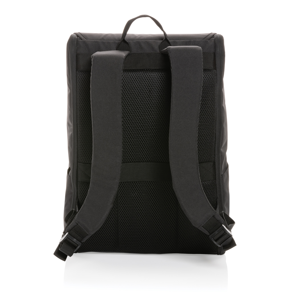 "Rucsac 15"" Swiss Peak Fern AWARE™ RPET, fermoar complet" personalizat cu logo