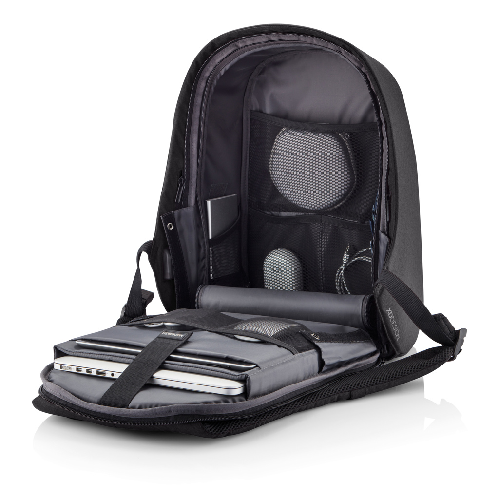Rucsac antifurt Bobby Hero Regular personalizat cu logo