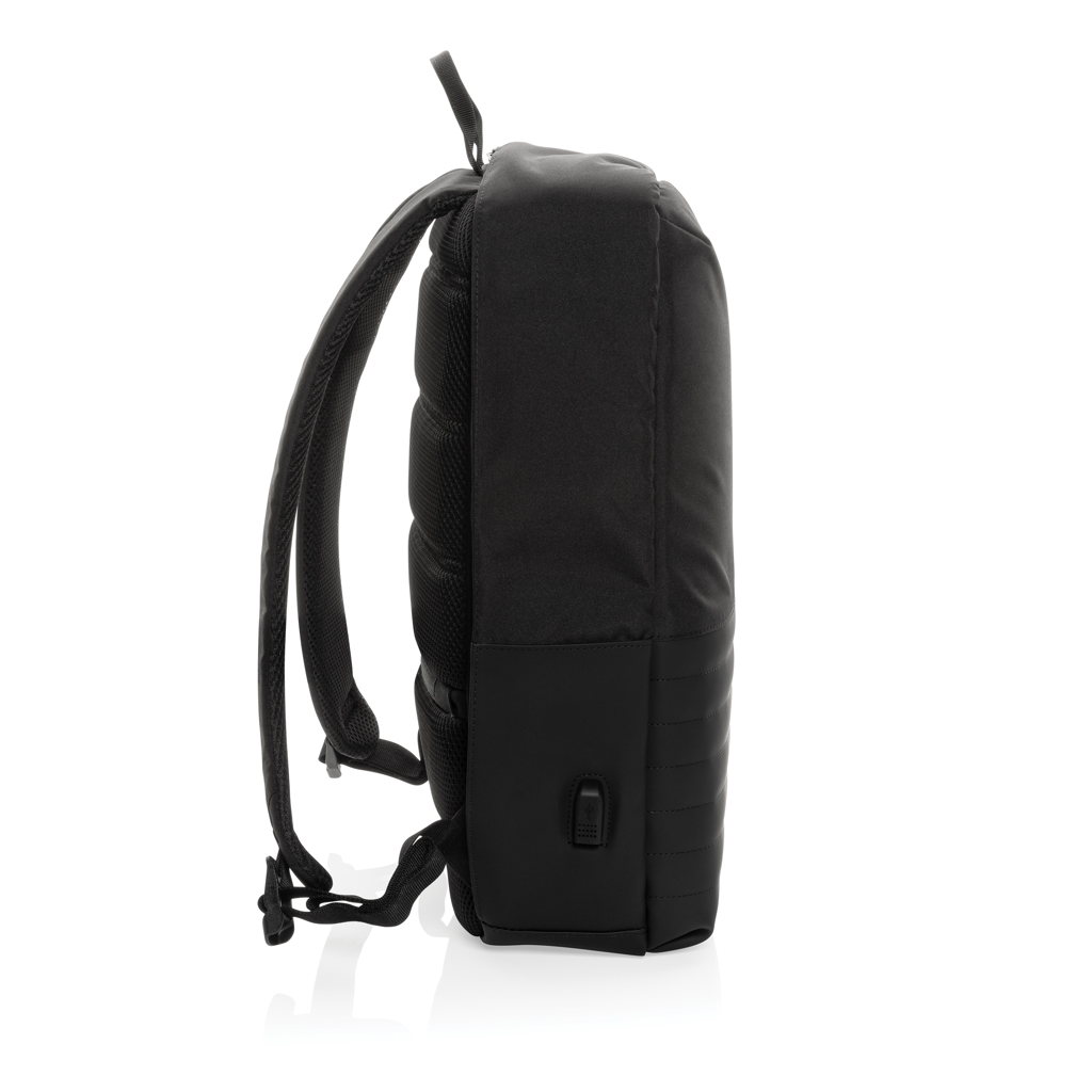 Rucsac antifurt Swiss Peak AWARE™ pentru laptop de 15" personalizat cu logo