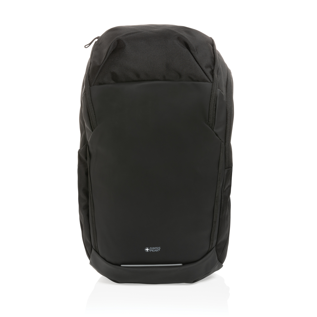 "Rucsac business pentru laptop 15.6"" Swiss Peak AWARE™RPET" personalizat cu logo