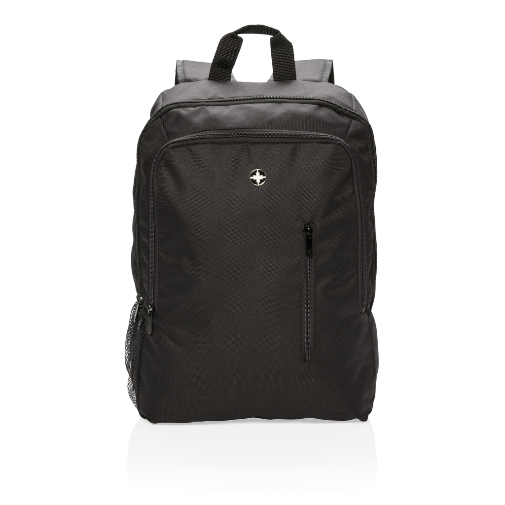 Rucsac business pentru laptop de 17” Swiss Peak personalizat cu logo