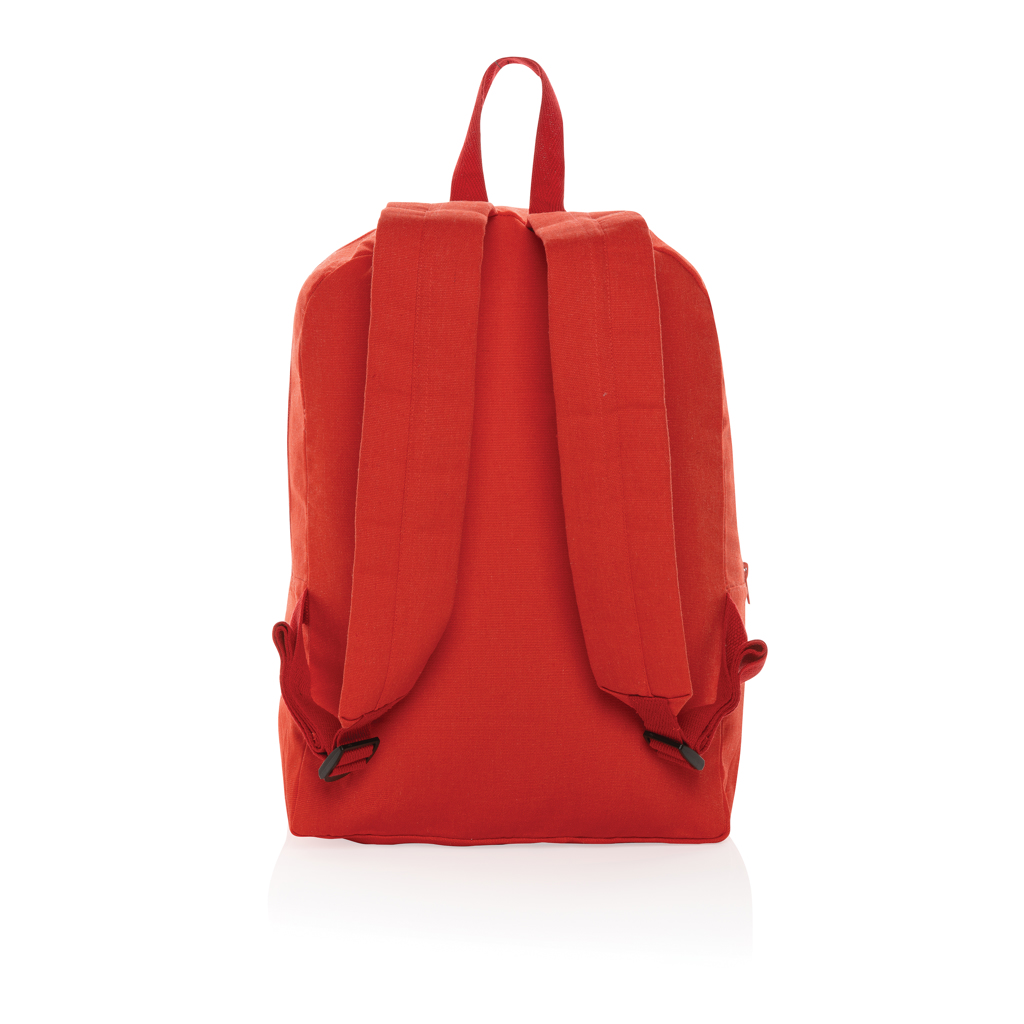 Rucsac clasic Impact Aware™ din pânză reciclată 285 gsm personalizat cu logo