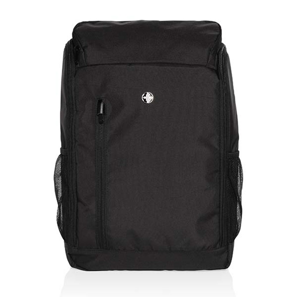 "Rucsac cu acces ușor Swiss Peak AWARE™ pentru laptop 15.6"" personalizat cu logo