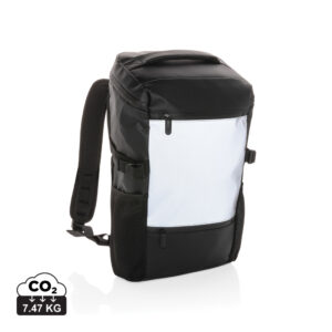 PU high visibility easy access 15.6″ laptop backpack