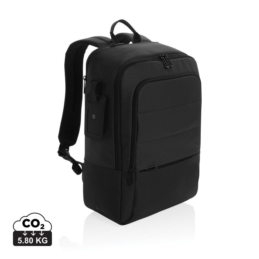 "Rucsac deluxe pentru laptop de 15.6"" Armond AWARE™RPET" personalizat cu logo