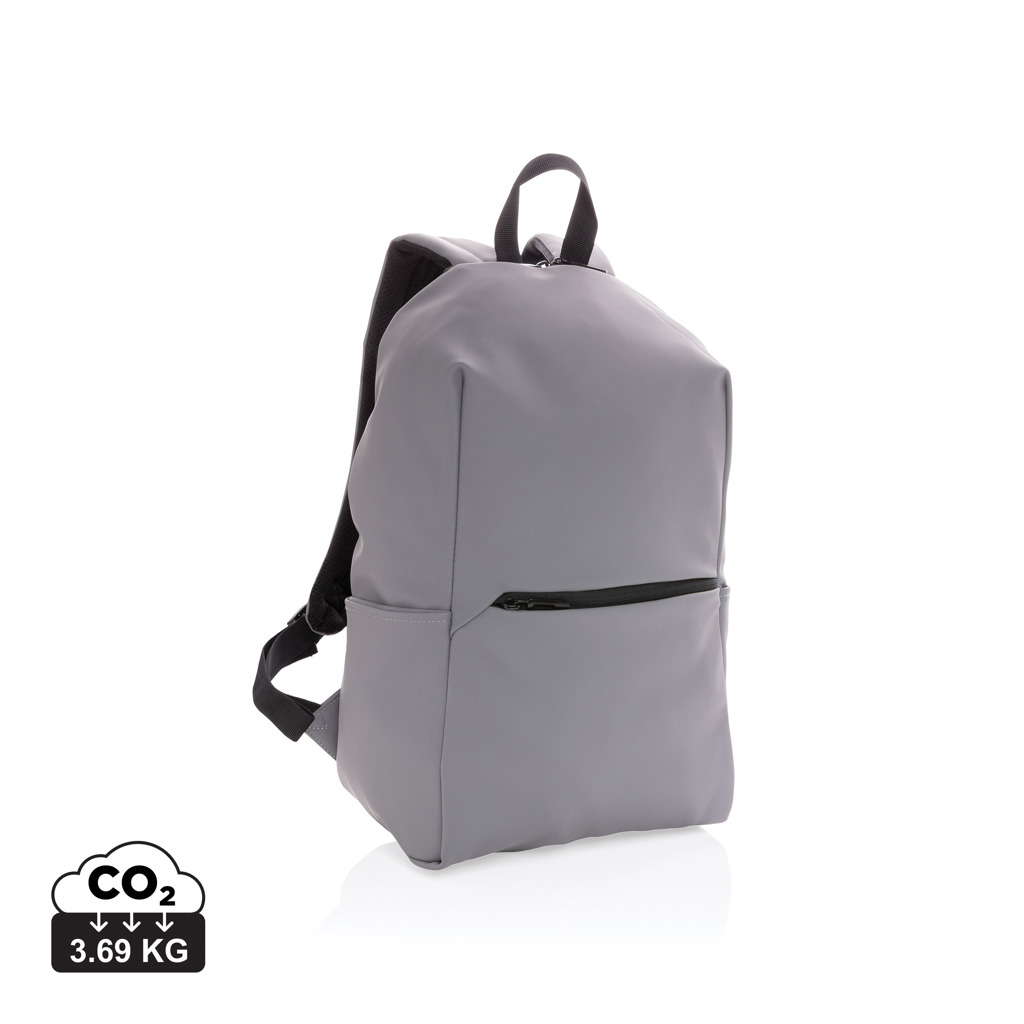 Rucsac din PU pentru laptop de 15.6’’ personalizat cu logo