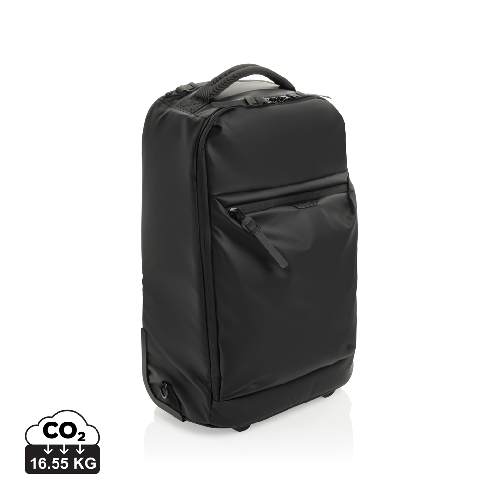 Rucsac duffel cu roți Swiss Peak OSLO RCS personalizat cu logo