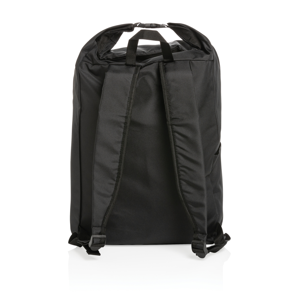 Rucsac Impact AWARE™ cu închidere prin rulare RPET personalizat cu logo