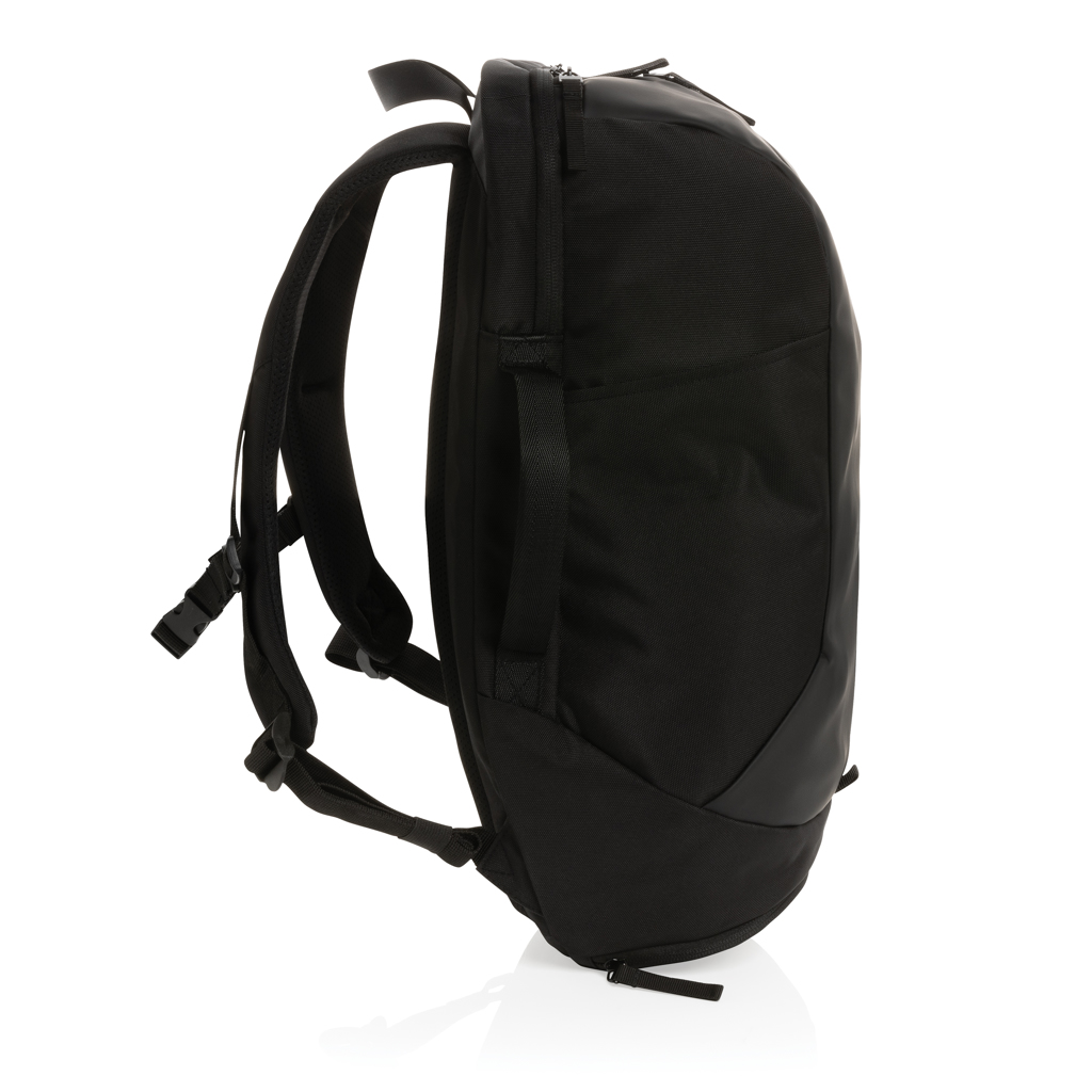 Rucsac laptop 15.6"convertibil 2 în 1 Swiss Peak AWARE™RPET personalizat cu logo