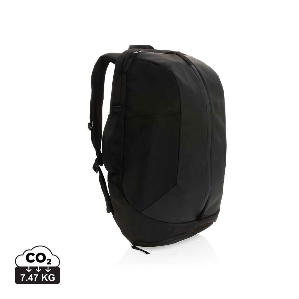 Rucsac laptop 15.6"convertibil 2 în 1 Swiss Peak AWARE™RPET personalizat cu logo