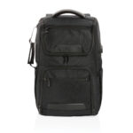 Rucsac laptop 15.6" Swiss Peak AWARE™ RPET Voyager personalizat cu logo