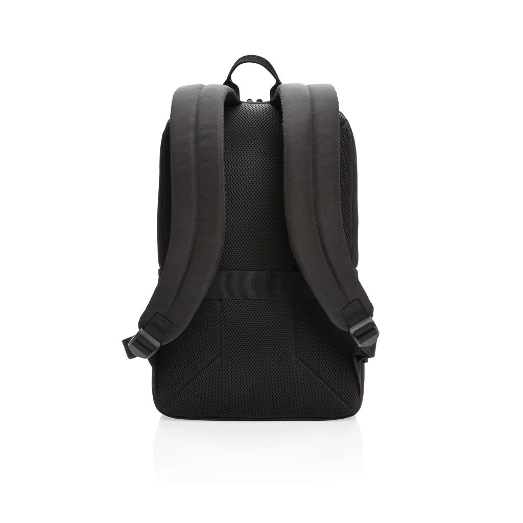 Rucsac laptop Swiss Peak AWARE™ cu buzunar RFID și port USB personalizat cu logo