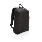 Rucsac laptop Swiss Peak AWARE™ cu buzunar RFID și port USB personalizat cu logo