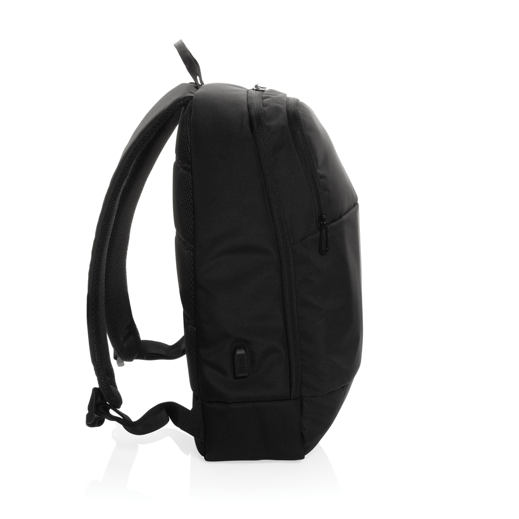 Rucsac modern Swiss Peak AWARE™ pentru laptop 15.6" personalizat cu logo