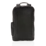 Rucsac negru pentru laptop 15.6" Fashion, fără PVC personalizat cu logo
