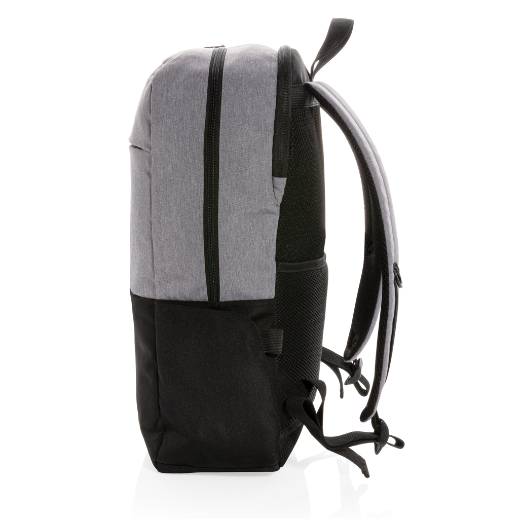 "Rucsac pentru laptop 15.6"" USB & RFID, fără PVC" personalizat cu logo