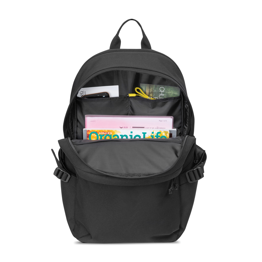 Rucsac pentru laptop de 15'' Renew AWARE™ rPET personalizat cu logo