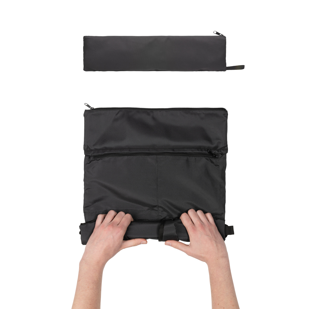 Rucsac pentru laptop Dillon AWARE™ ultra ușor și pliabil personalizat cu logo
