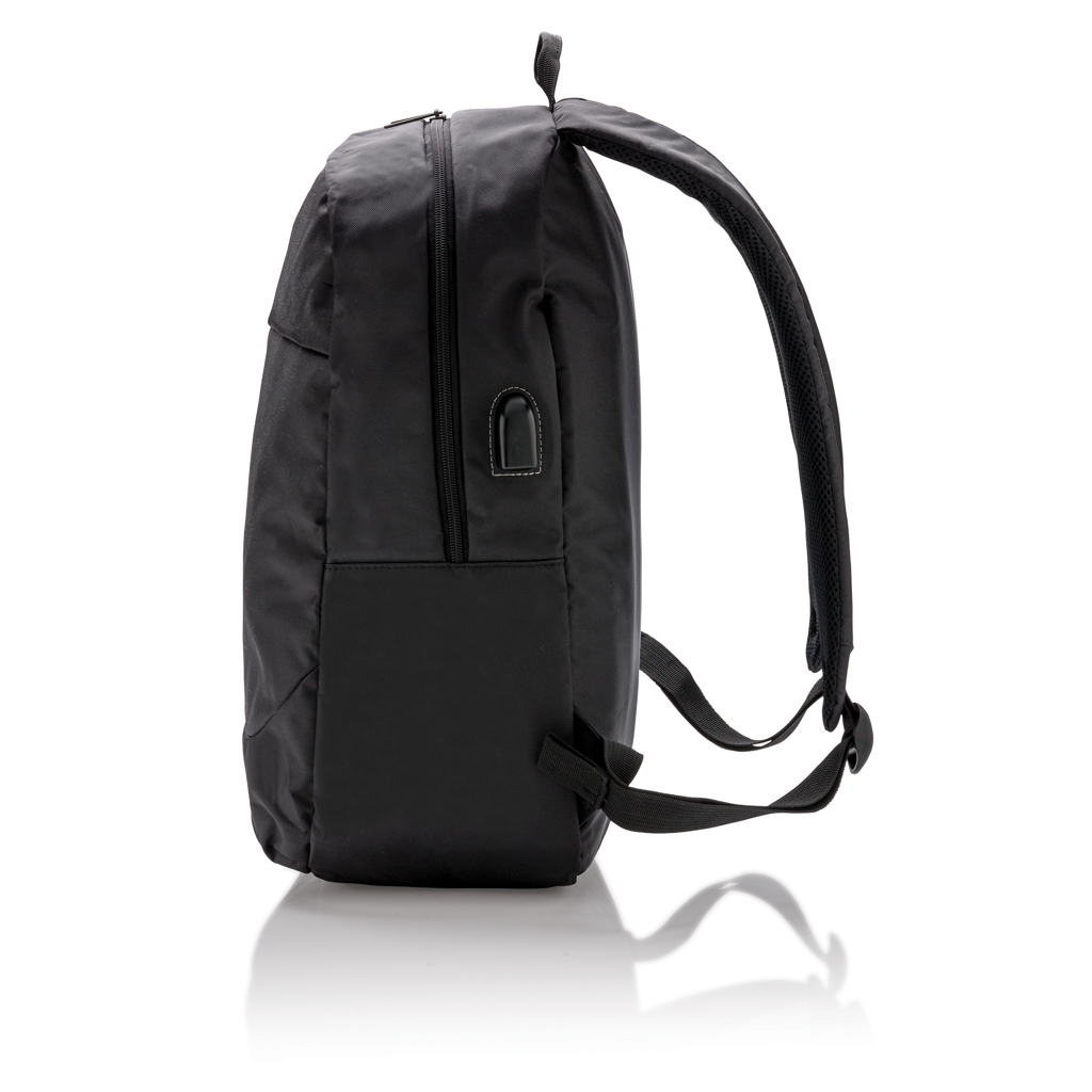 Rucsac pentru laptop Power USB personalizat cu logo