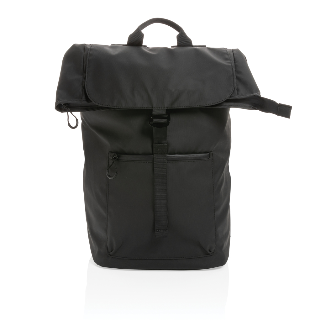 Rucsac rezistent la apă pentru laptop 15.6” Swiss Peak AWARE personalizat cu logo