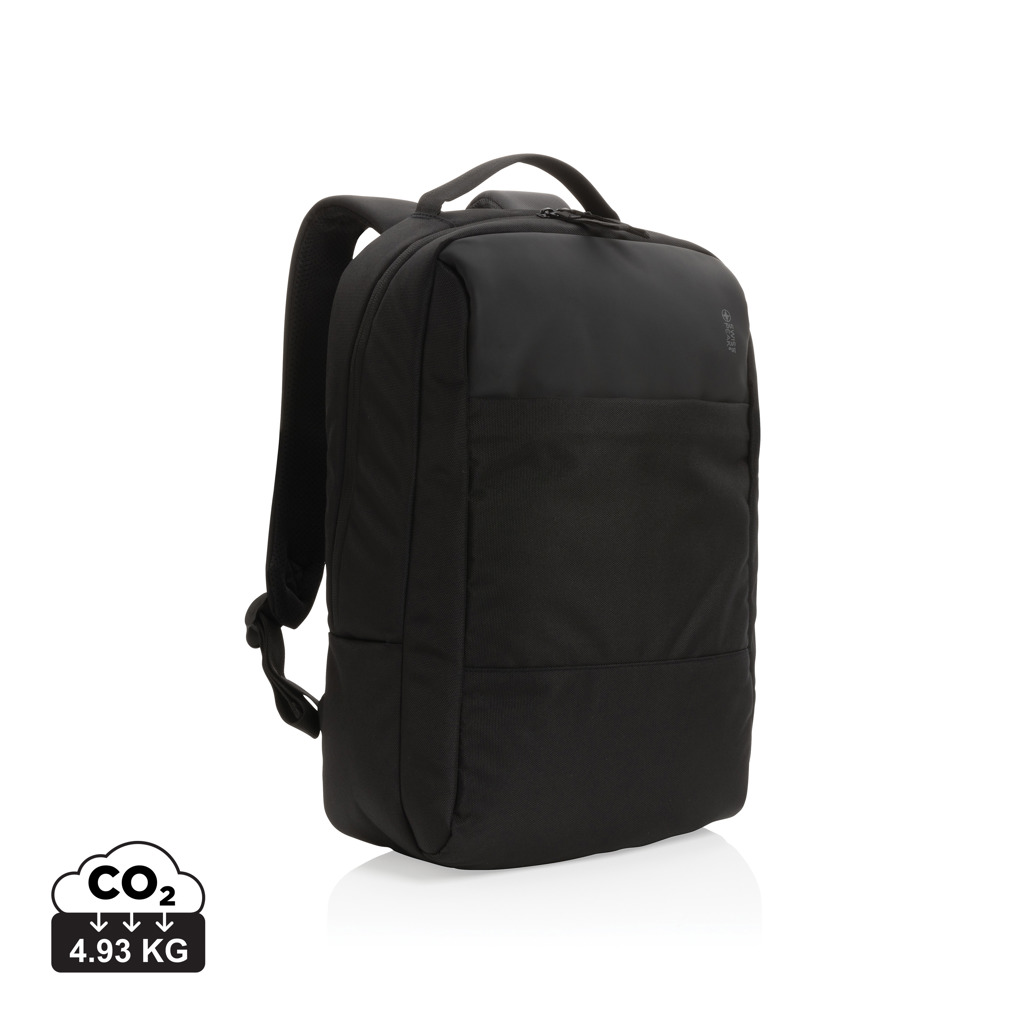 "Rucsac Swiss Peak pentru laptop de 15.6"" AWARE™RPET" personalizat cu logo