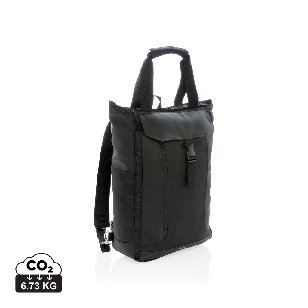 Rucsac-tote pentru laptop de 15” Swiss Peak RFID, fără PVC