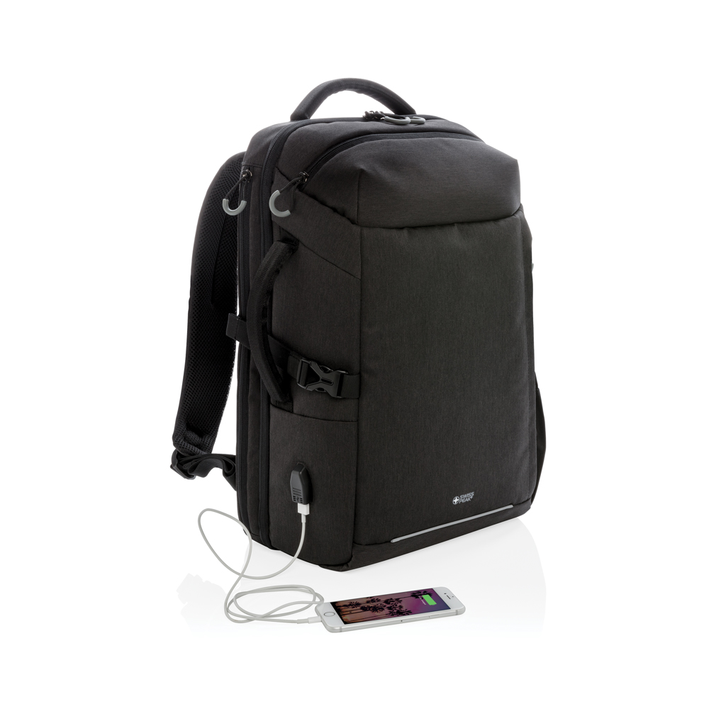 Rucsac voiaj Swiss Peak AWARE™ XXL personalizat cu logo