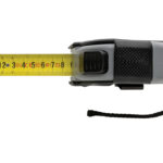 Ruletă din plastic reciclat RCS 8M/25mm cu oprire automată personalizat cu logo