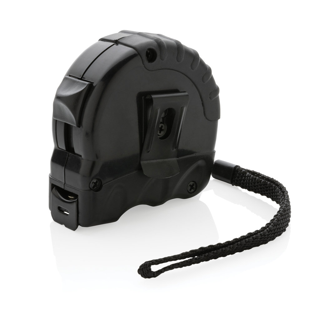 Ruletă din plastic recilat RCS 5M/19 mm personalizat cu logo