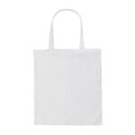 Sacoșă extensibilă Impact AWARE™ bumbac reciclat de 145gsm personalizat cu logo