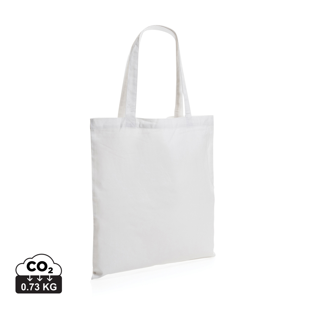 Sacoșă Impact AWARE™din bumbac reciclat, 145gsm personalizat cu logo