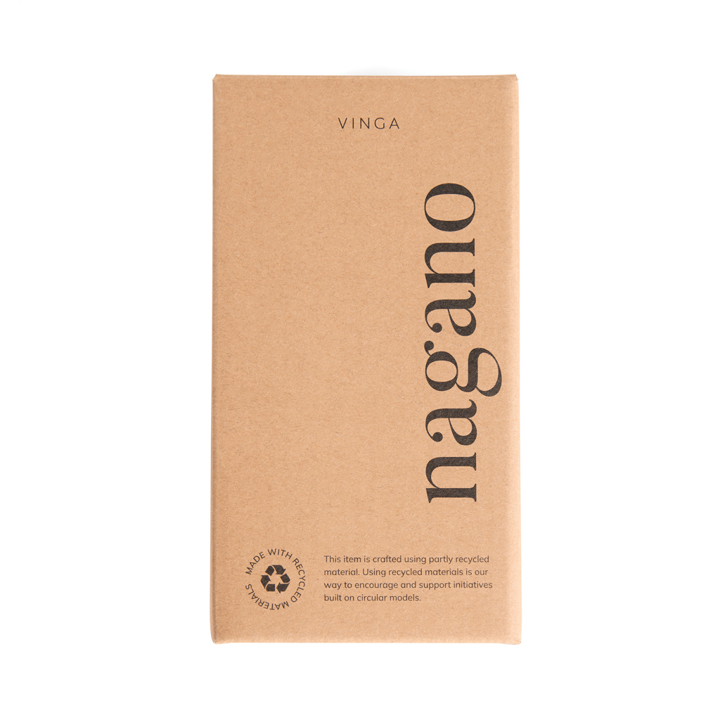 Set 2 căni VINGA Nagano din inox reciclat RCS personalizat cu logo