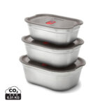 Set 3 cutii Mealprep Black+Blum, diverse dimensiuni