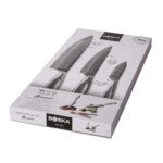 Set 3 cuțite de bucătărie BOSKA Monaco+ personalizat cu logo