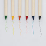 Set 6 creioane colorate infinity Micki GRS personalizat cu logo