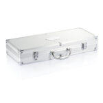 Set BBQ 12 piese în cutie din aluminiu personalizat cu logo
