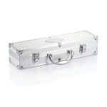 Set BBQ 3 piese în cutie din aluminiu personalizat cu logo