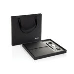 Set cadou business Swiss Peak certificat RCS personalizat cu logo