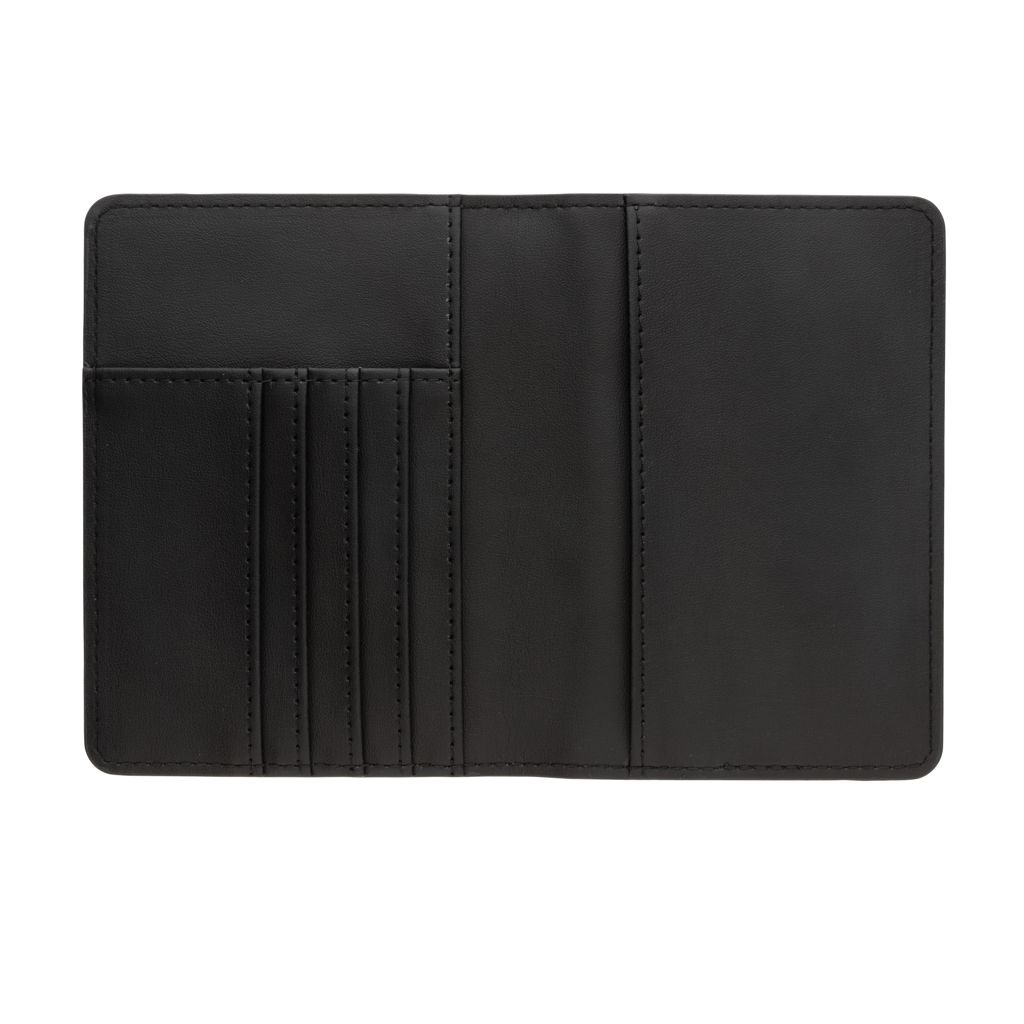 Set cadou călătorie Swiss Peak din PU reciclat GRS personalizat cu logo