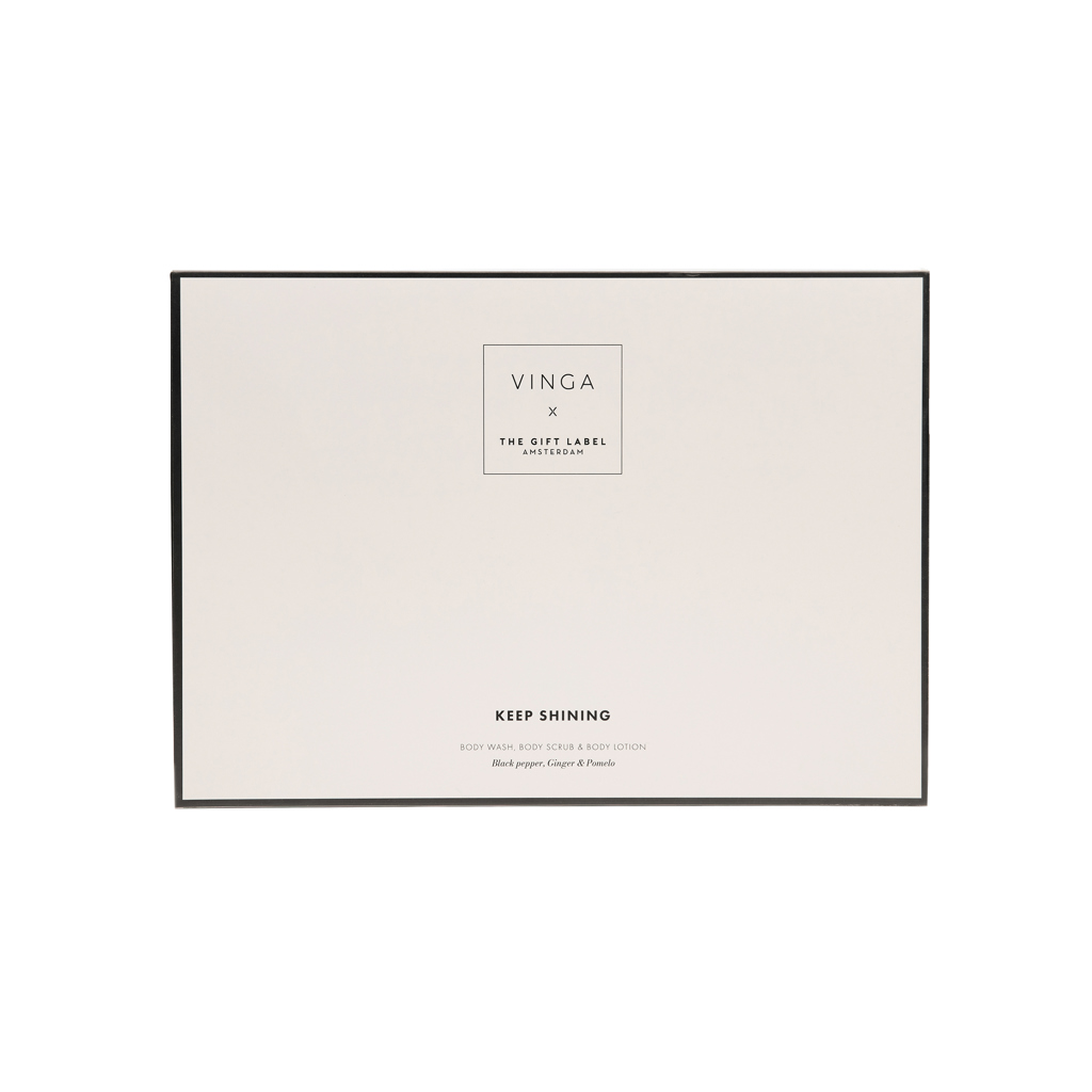 Set cadou îngrijire corp VINGA x TGL personalizat cu logo