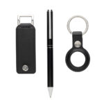 Set cadou SP Tula din 3 piese, din PU reciclat RCS personalizat cu logo