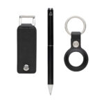 Set cadou SP Tula din 3 piese, din PU reciclat RCS personalizat cu logo