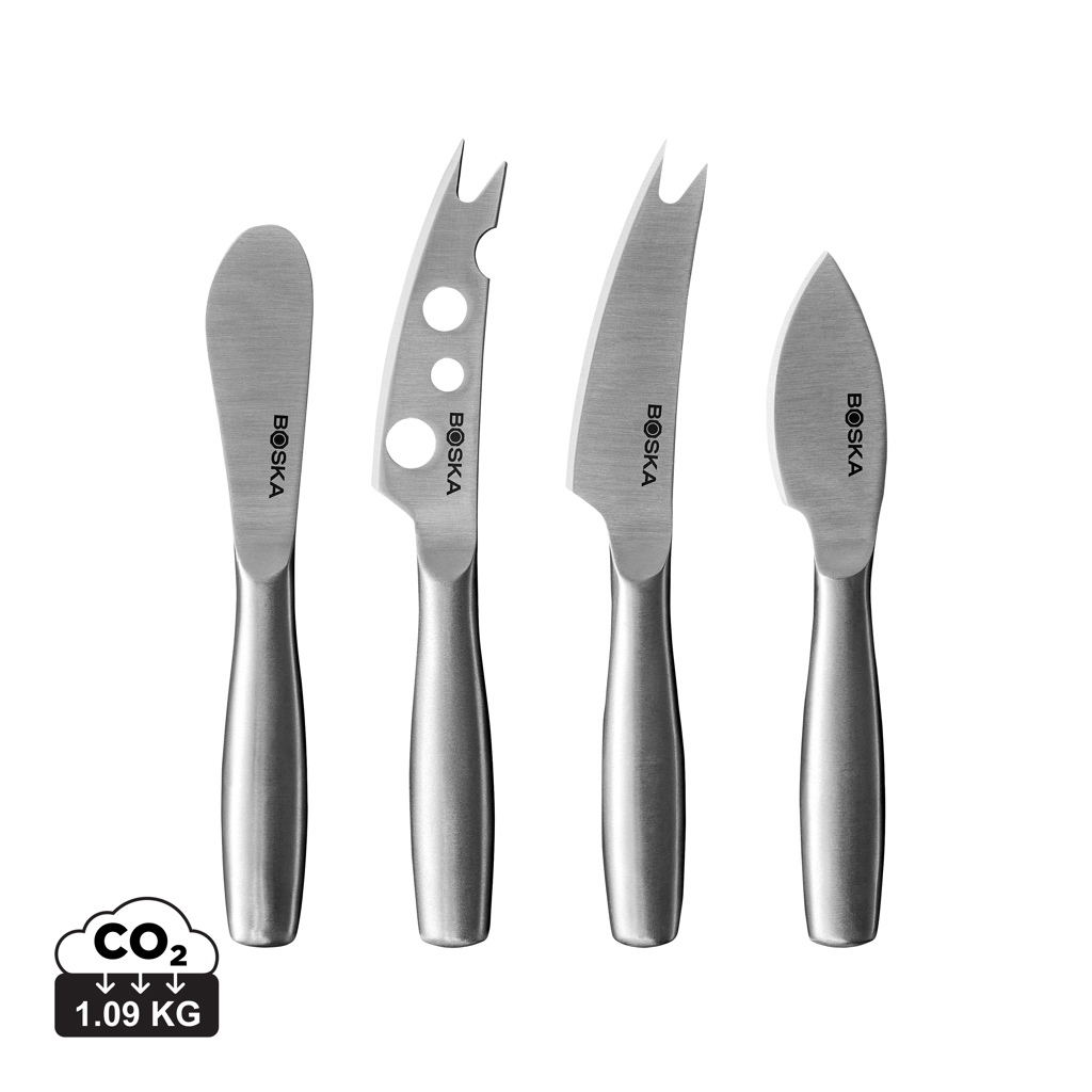 Set cuțite pentru brânză BOSKA Mini Copenhagen personalizat cu logo