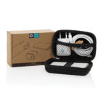 Set de încărcare Surge 3 piese 20W Type-C PET reciclat RCS personalizat cu logo