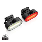 Set de lumini pentru bicicletă Lumino din plastic reciclat R