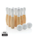 Set de popice din lemn