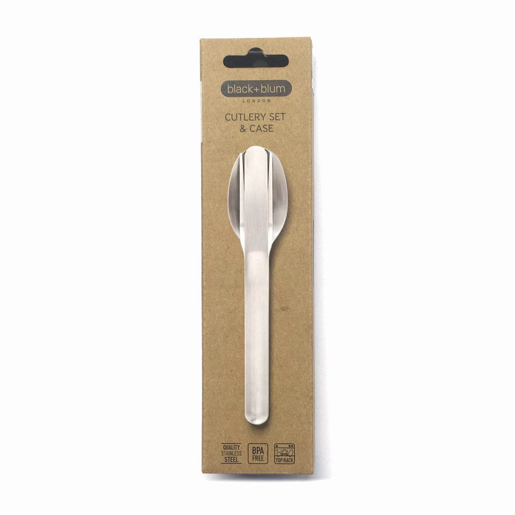 Set de tacâmuri Black+Blum personalizat cu logo