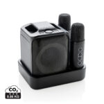 Set karaoke Singvibe, plastic reciclat, cu două microfoane