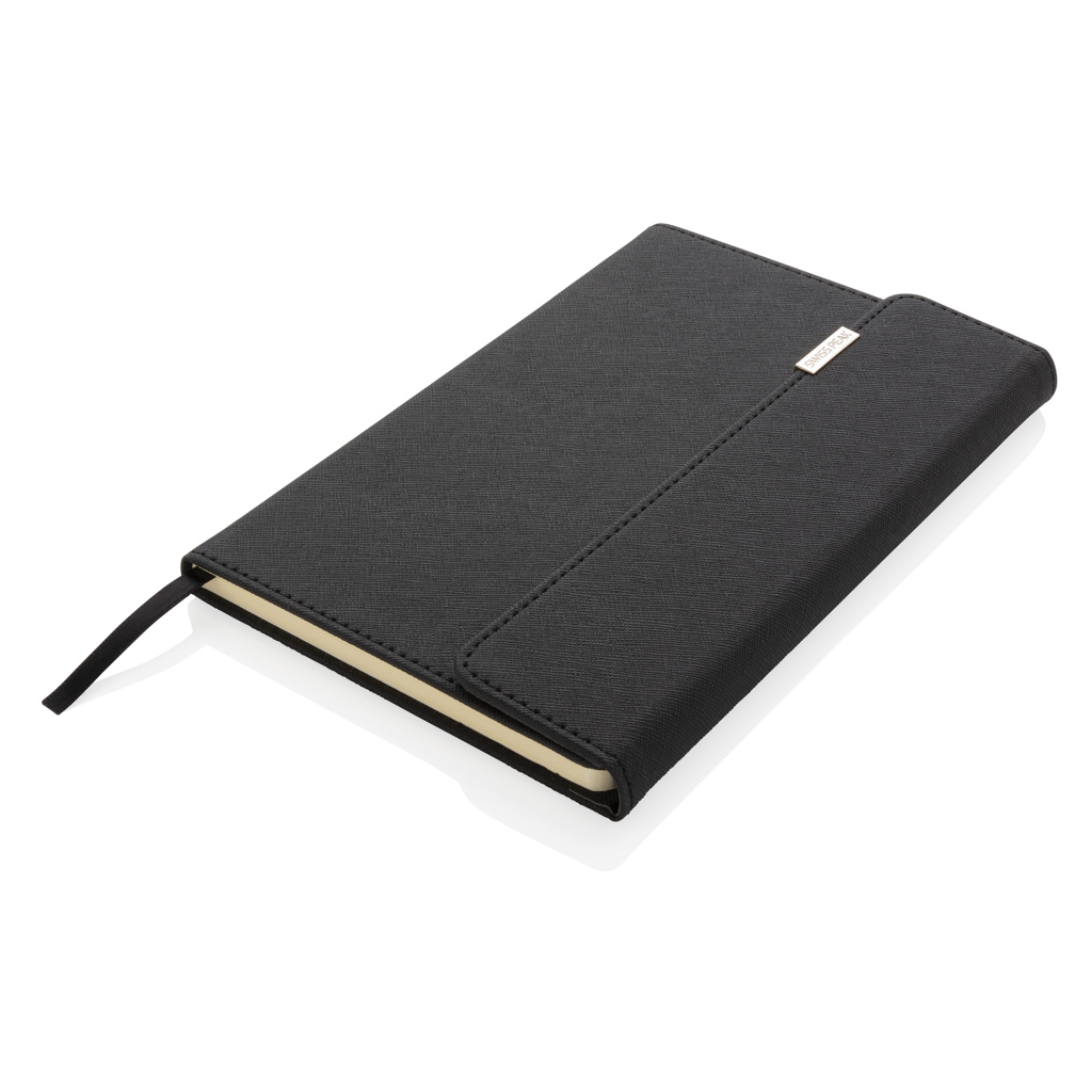 Set notebook A5 și pix Swiss Peak deluxe personalizat cu logo