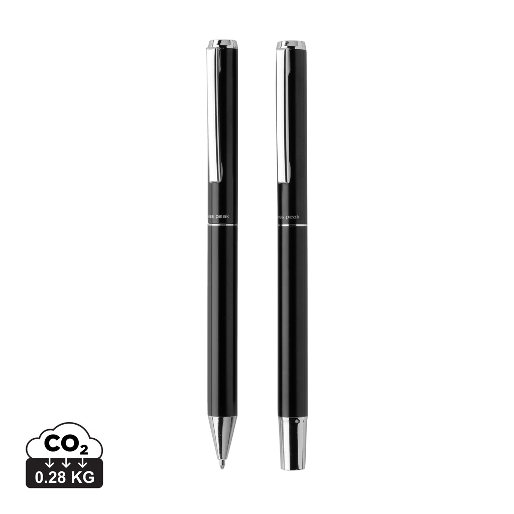 Set pixuri Swiss Peak Cedar din aluminiu reciclat RCS personalizat cu logo